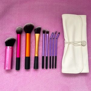 Real Techniques set of 9 brushes